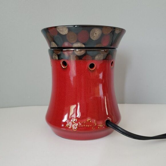 Scentsy Full Size Palette Electric Candle Wax Warmer Retired 2010 - Picture 3 of 11